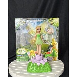 Disney Fairies Tinkerbell Pixie Flutter Doll Set 2008 Playmates Toys